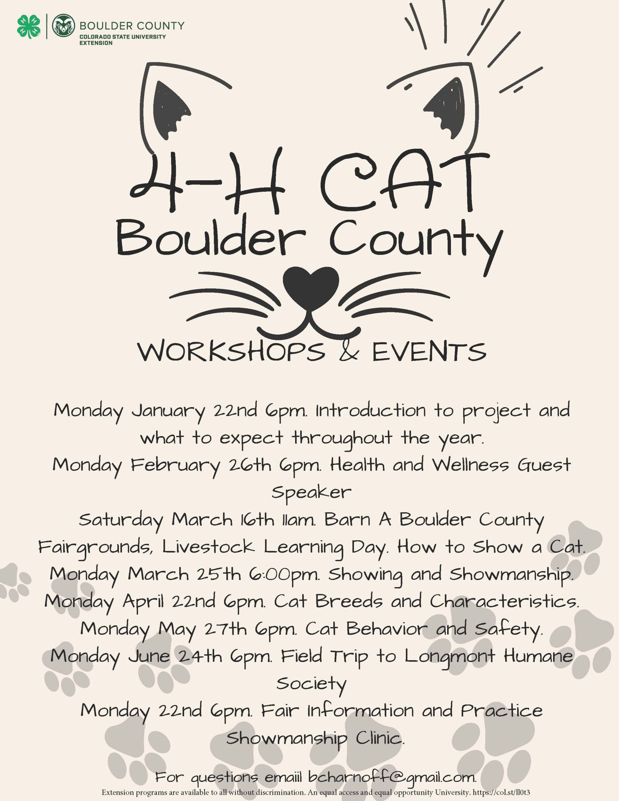 4 H CAT PROJECT Boulder County Extension 4-h-cat-project-boulder-county-extension